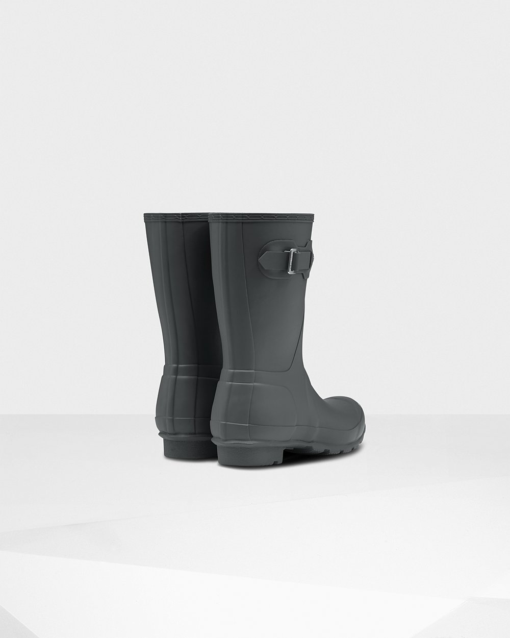 Galochas Curtas Hunter Feminina Verdes Escuro - Original Insulated - 47QSHEKYI